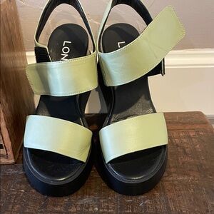 Green Women's Platform Sandals